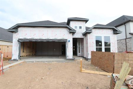 New construction Single-Family house 21630 Laggan Cliff Lane, Cypress, TX 77433 Merlot- photo 4 4
