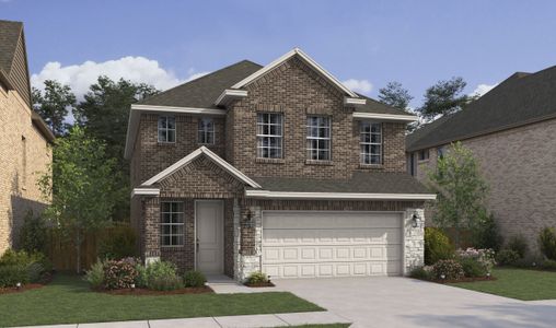 New construction Single-Family house Prairie Willow, NEQ Hwy 82 And North Heritage Parkway, Sherman, TX 75092 - photo