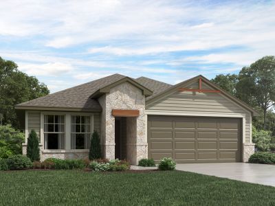 New construction Single-Family house 105 Dove Crest Cove, Liberty Hill, TX 78642 - photo 2 2