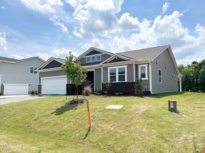 New construction Single-Family house 367 Fast Pitch Lane, Four Oaks, NC 27524 Allegheny- photo 1 1