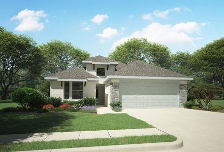 New construction Single-Family house 209 Little Bridge Drive, Lavon, TX 75166 Diamond | Elevon- photo 0 0
