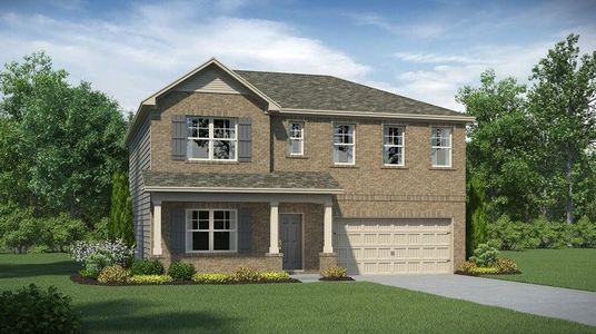 New construction Single-Family house 1208 Zeeland Drive, Hampton, GA 30228 Providence w/ Basement- photo 0