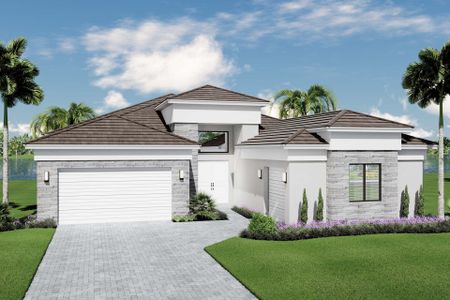 New construction Single-Family house Carmel, 11219 Sweet Sage Avenue, Boynton Beach, FL 33473 - photo