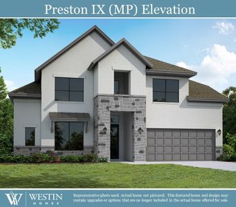 New construction Single-Family house The Preston IX, 26523 Gleaming Dawn Way, Richmond, TX 77406 - photo
