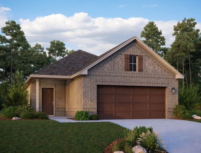 New construction Single-Family house Bonham, 9305 Hard Rock Road, Conroe, TX 77303 - photo