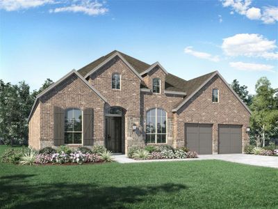 New construction Single-Family house 5214 Fremont Drive, Manvel, TX 77578 216 Plan- photo
