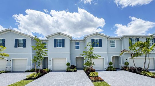 New construction Townhouse house 4372 Hammock Grove Drive, Lake Worth, FL 33467 Chestnut- photo 0