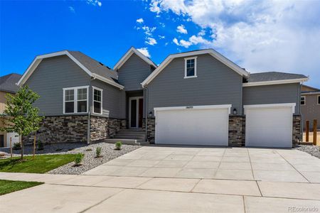New construction Single-Family house 16692 Dry Camp Drive, Parker, CO 80134 Columbine- photo 0