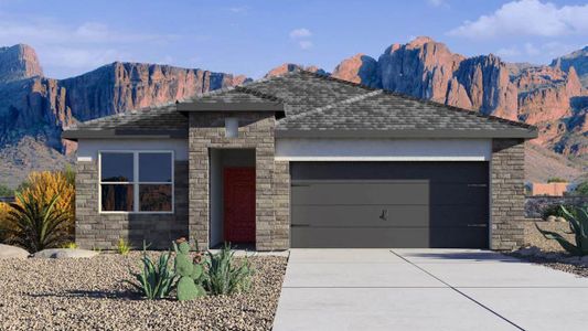 New construction Single-Family house 24111 W Flores Drive, Buckeye, AZ 85326 - photo 2 2