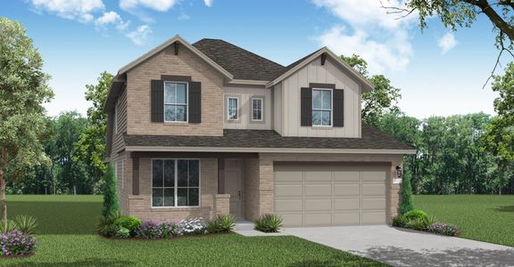New construction Single-Family house Beaumont (2400-CV-35), 12566 Silver Gate, San Antonio, TX 78254 - photo