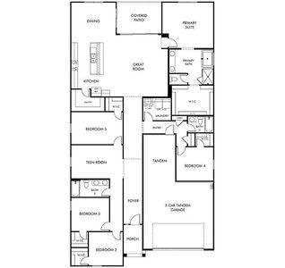 New construction Single-Family house 4829 W Karl Street, San Tan Valley, AZ 85144 Lennon- photo 2 2