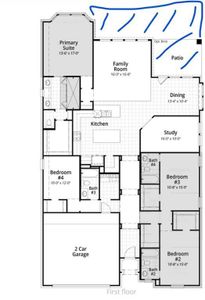 New construction Single-Family house 4518 Cardinal Court, Fulshear, TX 77441 Brentwood Plan- photo 1 1