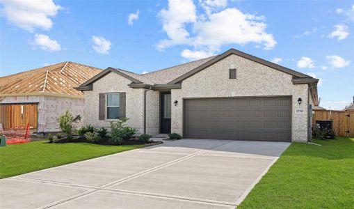 New construction Single-Family house 1730 Compass Rose Drive, Angleton, TX 77515 Auburn- photo 0