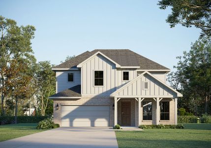 New construction Single-Family house Wilson 4226 Crescent Bluff, 605 Crescent View Drive, Andice, TX 78628 - photo