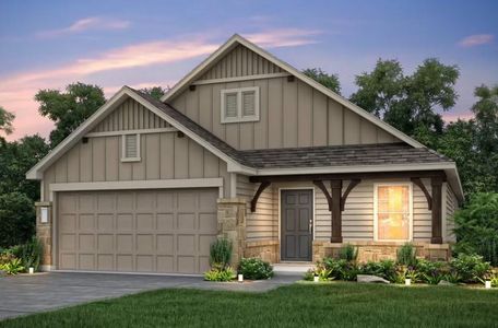 New construction Single-Family house 362 Tree Nut Loop, Buda, TX 78610 Hewitt- photo 0