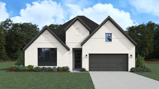 New construction Single-Family house 16270 Blue Mistflower Lane, Hockley, TX 77447 Spicewood- photo 0