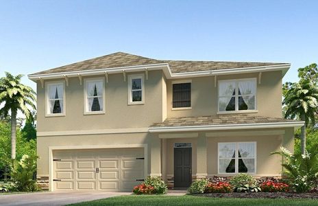 New construction Single-Family house 3410 Grassy Knoll Court, Plant City, FL 33565 Hayden- photo 0
