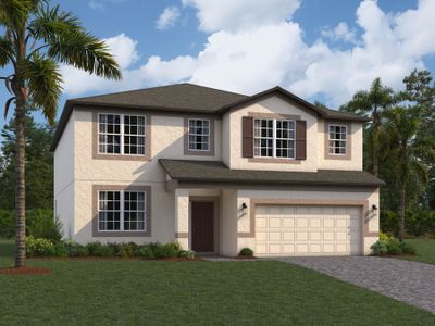 New construction Single-Family house 2947 Marine Grass Drive, Wimauma, FL 33598 Mira Lago- photo 3 3