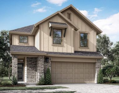 New construction Single-Family house Barton, 12019 Moonlight Path Drive, Conroe, TX 77304 - photo