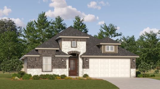 New construction Single-Family house 5818 Musquiz Ridge, Seguin, TX 78155 Rosso- photo 0