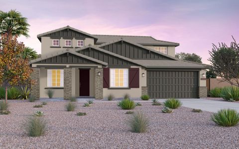 New construction Single-Family house 1206 W J Waltz Way, Apache Junction, AZ 85120 Canyon- photo 0 0