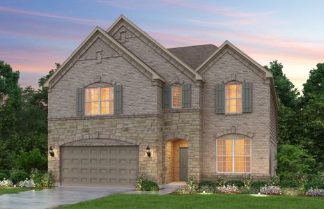 New construction Single-Family house Amherst, 13317 Golden Isle Drive, La Marque, TX 77568 - photo