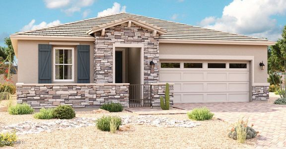 New construction Single-Family house 11017 W Hadley Street, Avondale, AZ 85323 Slate- photo 0