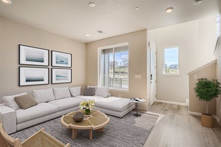 New construction Townhouse house 448 Millwall Circle, Castle Pines, CO 80108 Catalina- photo 6 6
