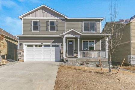 New construction Single-Family house 18203 Prince Hill Circle, Parker, CO 80134 HENLEY- photo 0