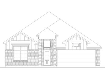 New construction Single-Family house The Brighton, 11611 Champions Forest Drive, Mont Belvieu, TX 77535 - photo