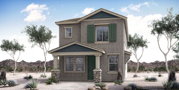 New construction Single-Family house 43258 N Hinoki St, Queen Creek, AZ 85140 - photo 0 0