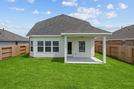 New construction Single-Family house 3314 Trail View Drive, Rosenberg, TX 77471 Lakspur- photo 34 34