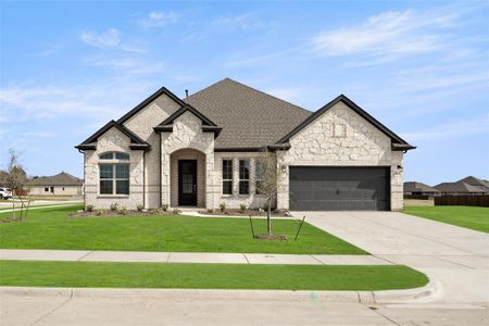 New construction Single-Family house 432 Burrow Drive, Waxahachie, TX 75167 Bellaire- photo 1 1