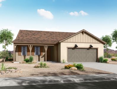 New construction Single-Family house Cypress, 21463 W. Cartwright Ave, Buckeye, AZ 85396 - photo