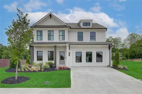 New construction Single-Family house 475 Sterling Creek Way, Loganville, GA 30052 Stanford- photo 0