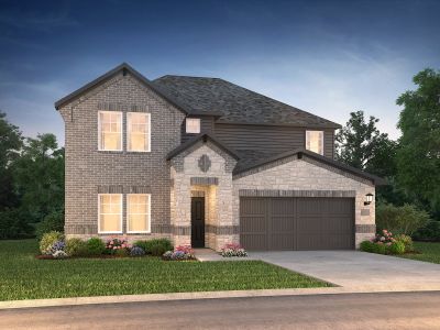 New construction Single-Family house The Woodside, 6608 Denim Drive, Crowley, TX 76036 - photo