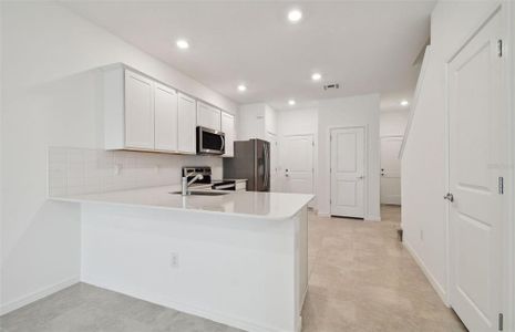 New construction Townhouse house 13175 Stillmont Place, Tampa, FL 33624 Evergreen- photo