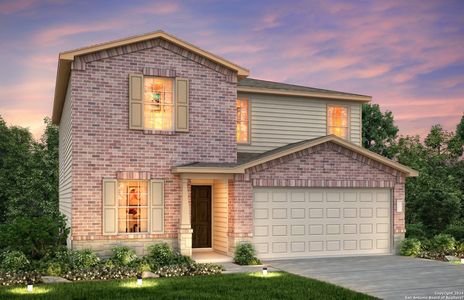 New construction Single-Family house 10602 Brady Creek Camp, San Antonio, TX 78252 Sandalwood- photo 3 3