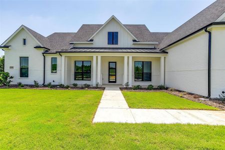 New construction Single-Family house 181 Aiden Drive, Waxahachie, TX 75165 Athens - Side Entry- photo 4 4