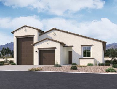 New construction Single-Family house 2551 E Homesteaders Road, Queen Creek, AZ 85140 - photo 3 3