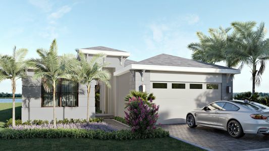 New construction Single-Family house Venice, 12680 Solana Bay Circle, Palm Beach Gardens, FL 33412 - photo