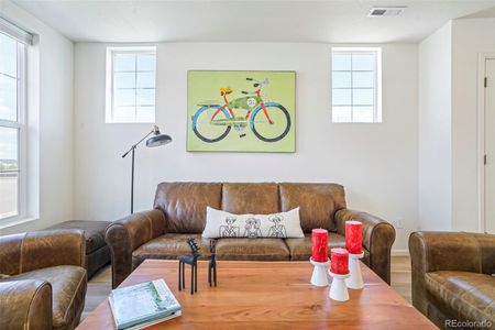 Light filled living room.