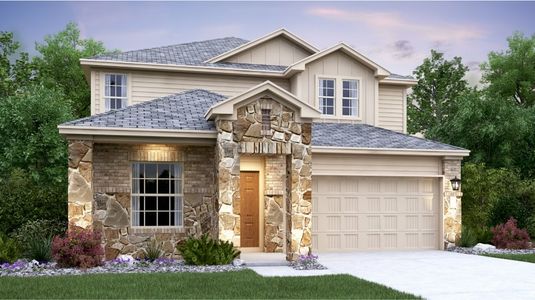 New construction Single-Family house Brock, 1005 Ascari Court, Hutto, TX 78634 - photo