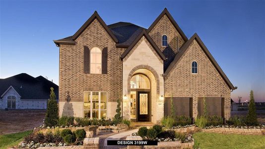 New construction Single-Family house 252 Brewer Street, Kyle, TX 78640 Design 3199W- photo