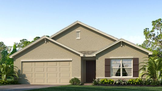 New construction Single-Family house Cali, 36426 Spanish Rose Drive, Dade City, FL 33525 - photo