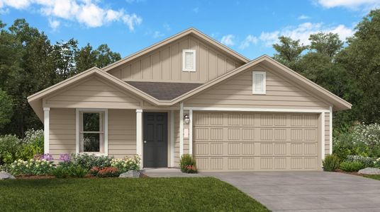 New construction Single-Family house 13786 Kit Run, Splendora, TX 77372 Agora V- photo 0