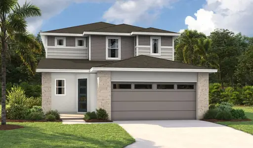 New construction Single-Family house 5357 Wolf Creek Drive, Apollo Beach, FL 33572 Palm- photo 0 0