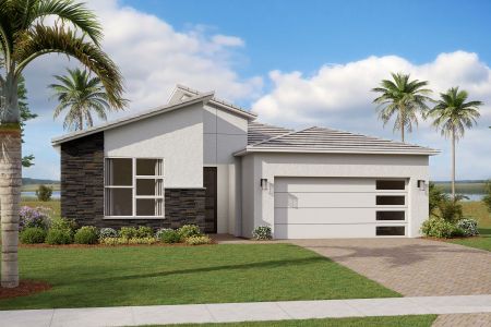 New construction Single-Family house Haven, 11824 Sw Antarus Ct, Port Saint Lucie, FL 34987 - photo