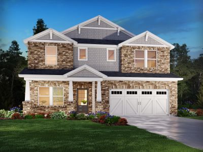 New construction Single-Family house Johnson Basement, 167 Valley Oak Drive, Dawsonville, GA 30534 - photo