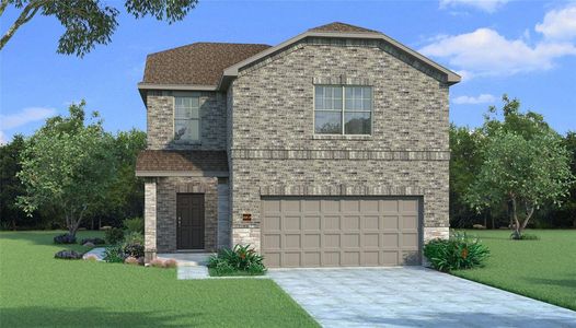 New construction Single-Family house 1605 Edgeway Drive, Aubrey, TX 76227 Sweetwater II U- photo 0 0